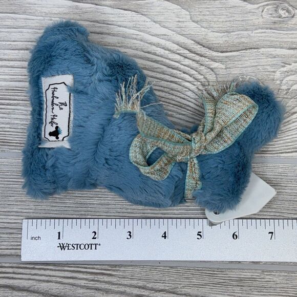 The Handmade Heifer MINKY BUNNY Rabbit Plush 7" Soft Stuffed Animal w/ Ear Tag - Picture 7 of 7